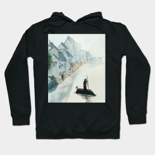 Water city | Artprint Hoodie